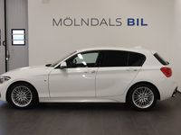 begagnad BMW 118 i Steptronic M Sport Läder Navi Drag 136hk