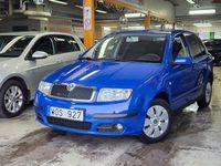 Begagnad Skoda Fabia 75 HK (55 kW) 2005 Blå Halvkombi