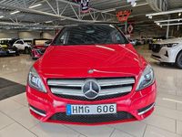 Begagnad Mercedes B180 109 HK (80 kW) 2012 Röd Minibuss