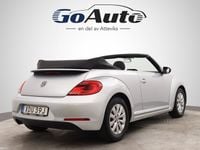 Begagnad VW Beetle Cabriolet 105 HK (77 kW) 2013 Silver Cab