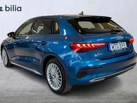 Begagnad Audi A3 151 HK (111 kW) 2020 Blå