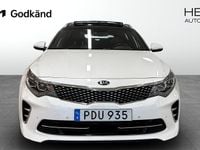 Begagnad Kia Optima GT-Line 141 HK (103 kW) 2017 Vit Kombi