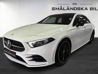 Begagnad Mercedes A200 Premium 163 HK (119 kW) 2019 Vit Sedan