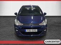 Begagnad Citroën C3 PureTech 82 HK (60 kW) 2015 Blå Halvkombi