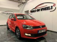 Begagnad VW Polo 86 HK (63 kW) 2011 Röd Halvkombi
