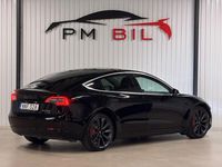 Begagnad Tesla Model 3 Performance 461 kW (627 HK) 2020 Svart Sedan