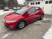 Begagnad Honda Civic Sport 140 HK (102 kW) 2009 Röd Halvkombi