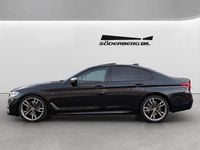 Begagnad BMW M550 M Sport 400 HK (294 kW) 2017 Svart Sedan