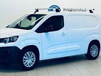 begagnad Peugeot Partner PRO Electric 50kwh L2, 3-sits 2022, Transportbil