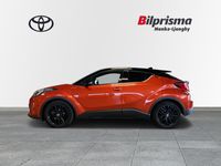 begagnad Toyota C-HR 2,0 Hybrid Orange Edition JBL Navi Bi-Tone