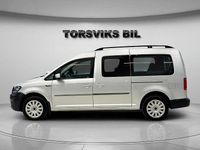 Begagnad VW Caddy Maxi Life Life 125 HK (91 kW) 2017 Silver Minibuss
