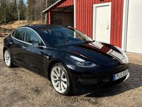 Begagnad Tesla Model 3 Long Range AWD 323 kW (440 HK) 2019 Svart Sedan