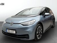 Begagnad VW ID.3 Pro Performance 150 kW (204 HK) 2021 Stonewashed blue metallic Halvkombi