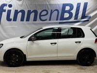 Begagnad VW Golf VI 105 HK (77 kW) 2010 Vit Halvkombi