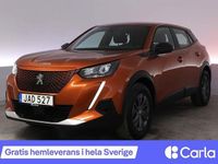 Begagnad Peugeot e-2008 Active 100 kW (136 HK) 2022 Orange SUV