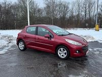 Begagnad Peugeot 207 95 HK (69 kW) 2010 Röd Halvkombi