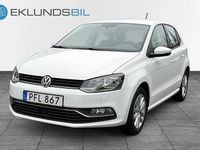 Begagnad VW Polo 90 HK (66 kW) 2017 Vit Halvkombi