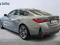 begagnad BMW i4 eDrive40 Gran Coupé Rattvärme Adaptiv farthållare H/K 2023 Grå