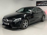 Begagnad Mercedes C220 AMG line 170 HK (125 kW) 2016 Svart Sedan