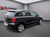 Begagnad VW Polo GT 105 HK (77 kW) 2012 Svartmetallic Halvkombi