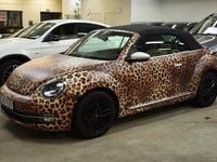 Begagnad VW Beetle Cabriolet Sport 105 HK (77 kW) 2014 Vit Cab