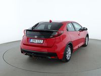 Begagnad Honda Civic Comfort 100 HK (73 kW) 2015 Röd Halvkombi