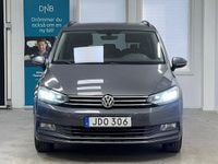 Begagnad VW Touran 150 HK (110 kW) 2016 Mörkgrå Minibuss