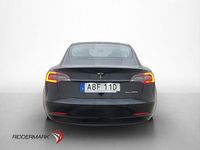 Begagnad Tesla Model 3 Long Range AWD 366 kW (498 HK) 2019 Svart Sedan