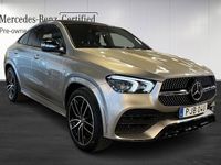 begagnad Mercedes GLE350e 4MATIC Coupé AMG Luftfjädring Drag Panorama