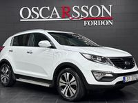 begagnad Kia Sportage 2.0 CRDi AWD | Skinn | P-sensorer | Nyservad