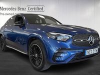 Begagnad Mercedes GLC400d AMG line 280 HK (205 kW) 2024 Spektralblå metallic Sportkupé