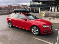 Begagnad Audi A4 190 HK (139 kW) 2018 Röd metallic Kombi
