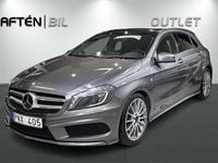 Begagnad Mercedes A180 AMG line 109 HK (80 kW) 2013 Mountain grey metallic Halvkombi