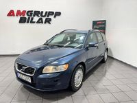 Begagnad Volvo V50 Kinetic 125 HK (91 kW) 2007 Blå Kombi