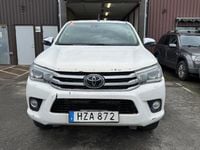 Begagnad Toyota HiLux 150 HK (110 kW) 2018 Vit Pickup