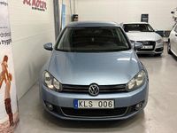 Begagnad VW Golf VI GT 140 HK (102 kW) 2010 Blå Halvkombi