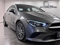Begagnad Mercedes CLA200 163 HK (119 kW) 2020 Grå met. Sportkupé