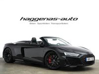 Begagnad Audi R8 Spyder Performance 620 HK (456 kW) 2023 Svart Cab