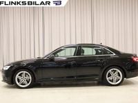 Begagnad Audi A4 190 HK (139 kW) 2016 Svart Sedan