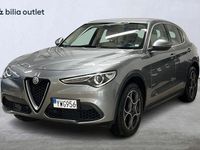 Begagnad Alfa Romeo Stelvio Super 280 HK (205 kW) 2017 Grå SUV