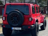 Begagnad Jeep Wrangler Unlimited 272 HK (200 kW) 2018 Röd SUV