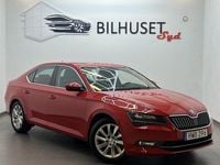 Begagnad Skoda Superb Style 150 HK (110 kW) 2016 Röd Halvkombi