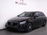 begagnad Mercedes E220 T d AMG Night Pano Wide Burmester 360°