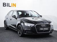 Begagnad Audi A3 Proline 150 HK (110 kW) 2018 Svart Sedan