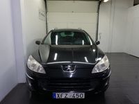 begagnad Peugeot 407 SW 2.2 Pano, Skinn, JBL, Drag 163hk