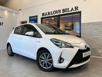 begagnad Toyota Yaris Hybrid e-CVT Euro 6 101hk/Bakkamera