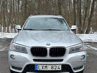 Begagnad BMW X3 184 HK (135 kW) 2013 Titansilver metallic SUV