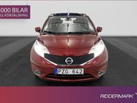 begagnad Nissan Note 1.2 N-Connecta Panorama 360° Navi Välservad 2014, Halvkombi