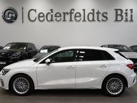 Begagnad Audi A3 Sportback 150 HK (110 kW) 2021 Vit Halvkombi