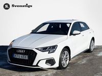 Begagnad Audi A3 Proline 150 HK (110 kW) 2023 Ibisvit Sedan